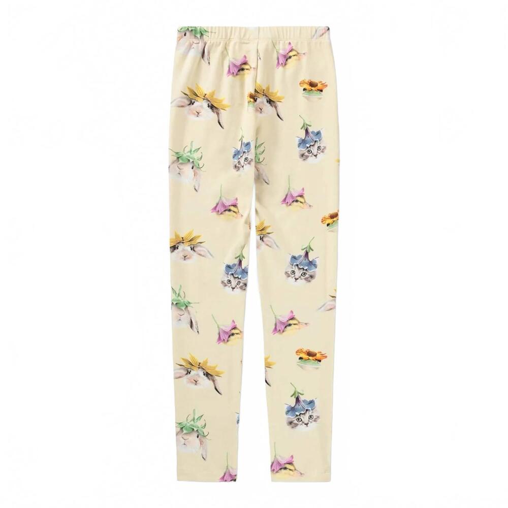 NEW MOLO girls niki leggings in floral fun